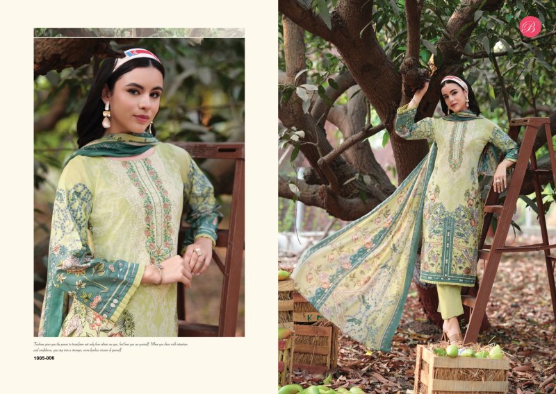 Riwayat Vol 20 By Belliza Viscose Rayon Dress Material